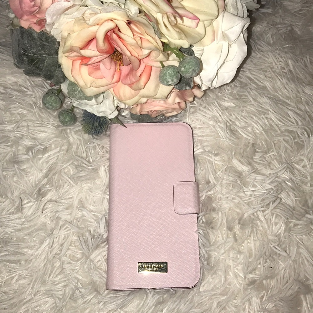 Kate Spade IPhone 7+ Case w/ 2 Credit Card Slots